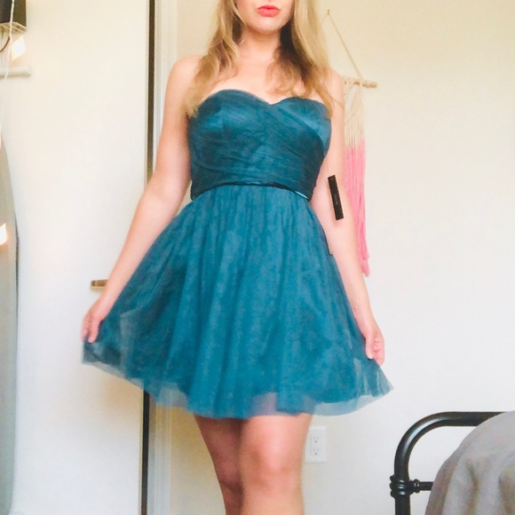 Tinkerbelle Emerald Green Tulle Dress - Picture 2 of 6